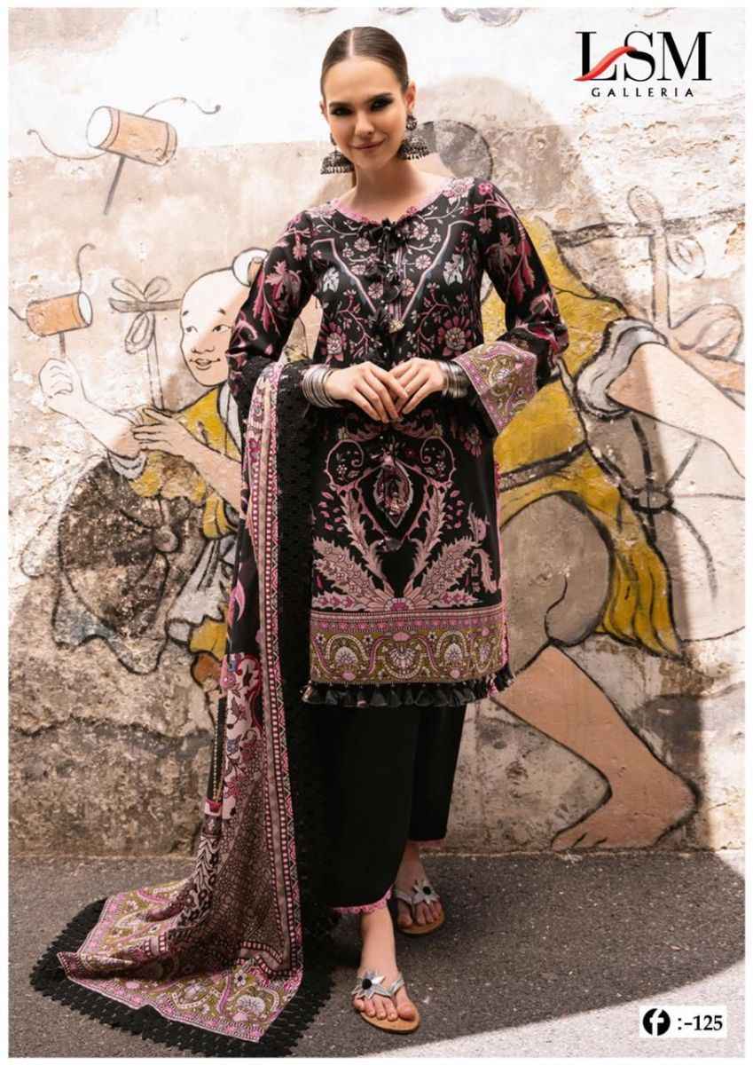 LSM Galleria Firdous Queen Lawn Vol 12 Lawn Cotton Readymade Suits (6 Pcs Catalogue )