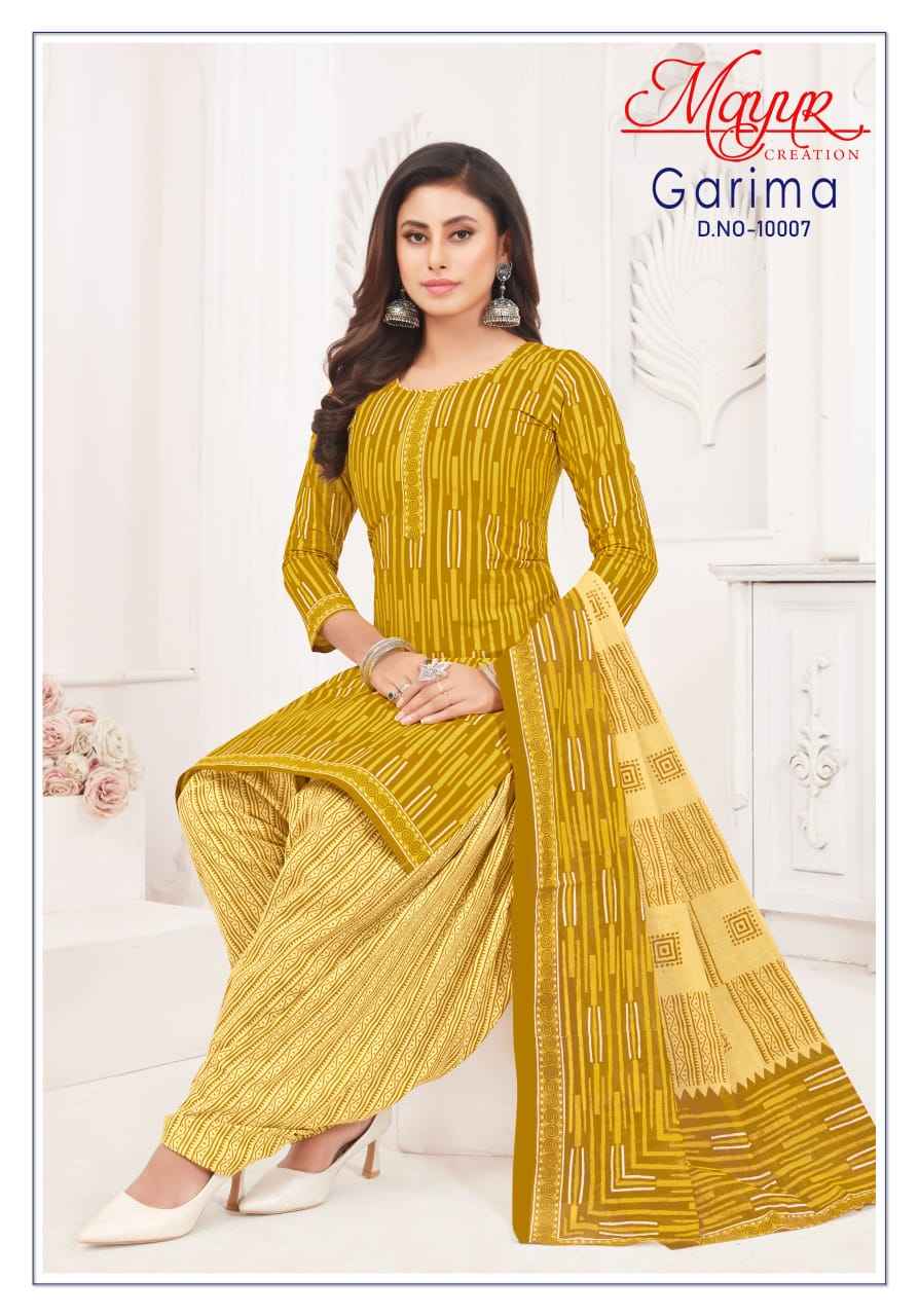 Mayur Creation Garima Vol 10 Cotton Salwar Suits ( 10 pcs Catalog )