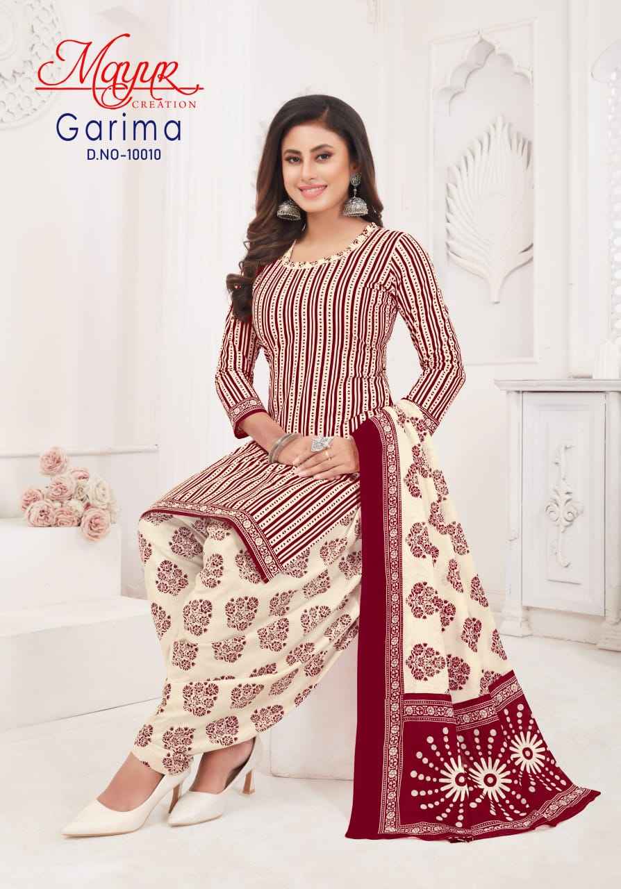 Mayur Creation Garima Vol 10 Cotton Salwar Suits ( 10 pcs Catalog )