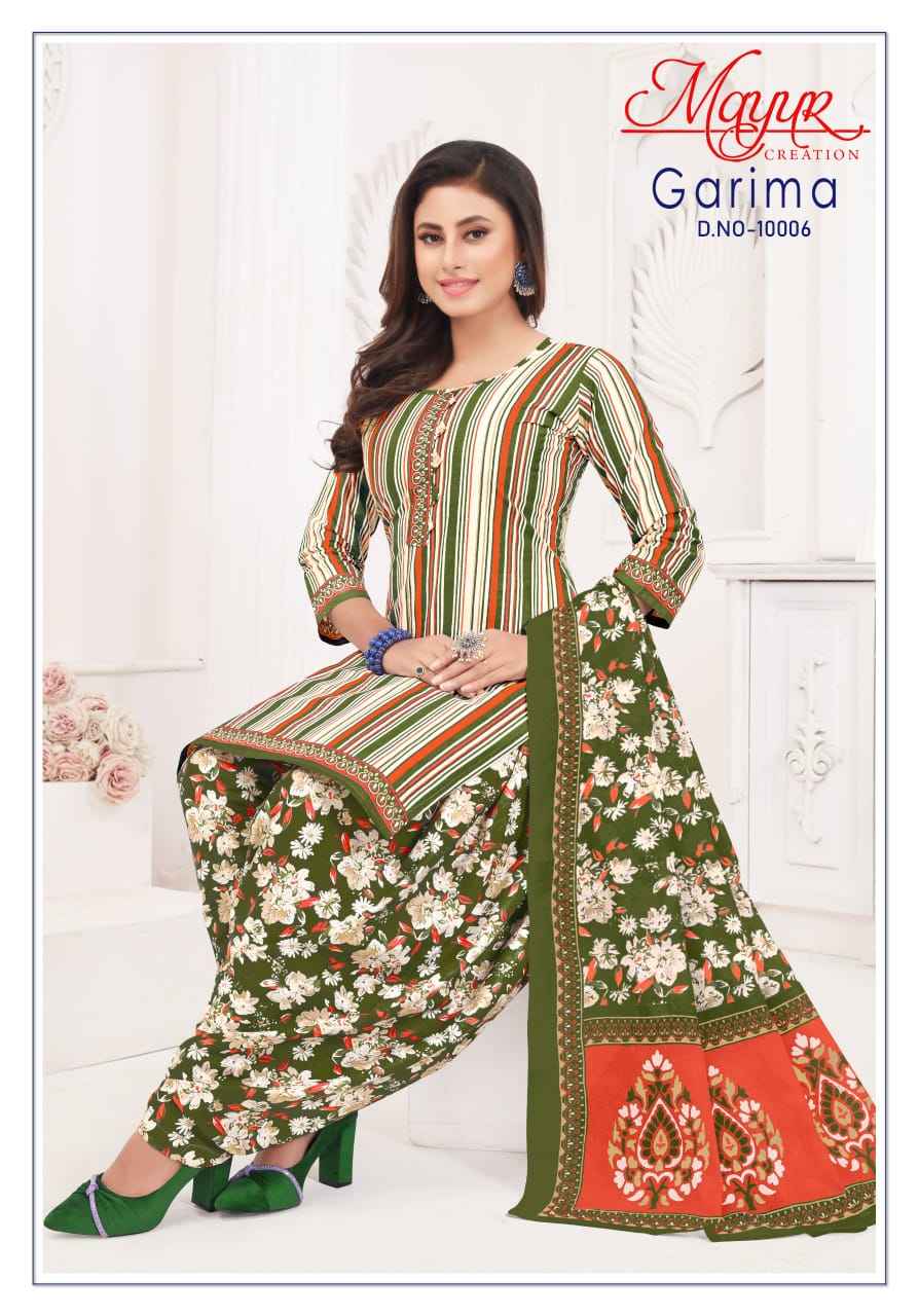 Mayur Creation Garima Vol 10 Cotton Salwar Suits ( 10 pcs Catalog )