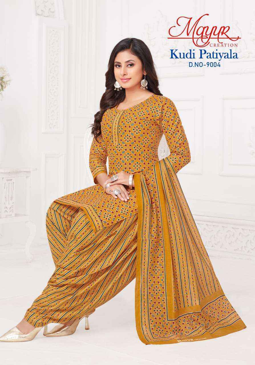 Mayur Creation Kudi Patiyala Vol 9 Cotton Suit Salwar Kameez Wholesale Price ( 10 Pcs Catalog )