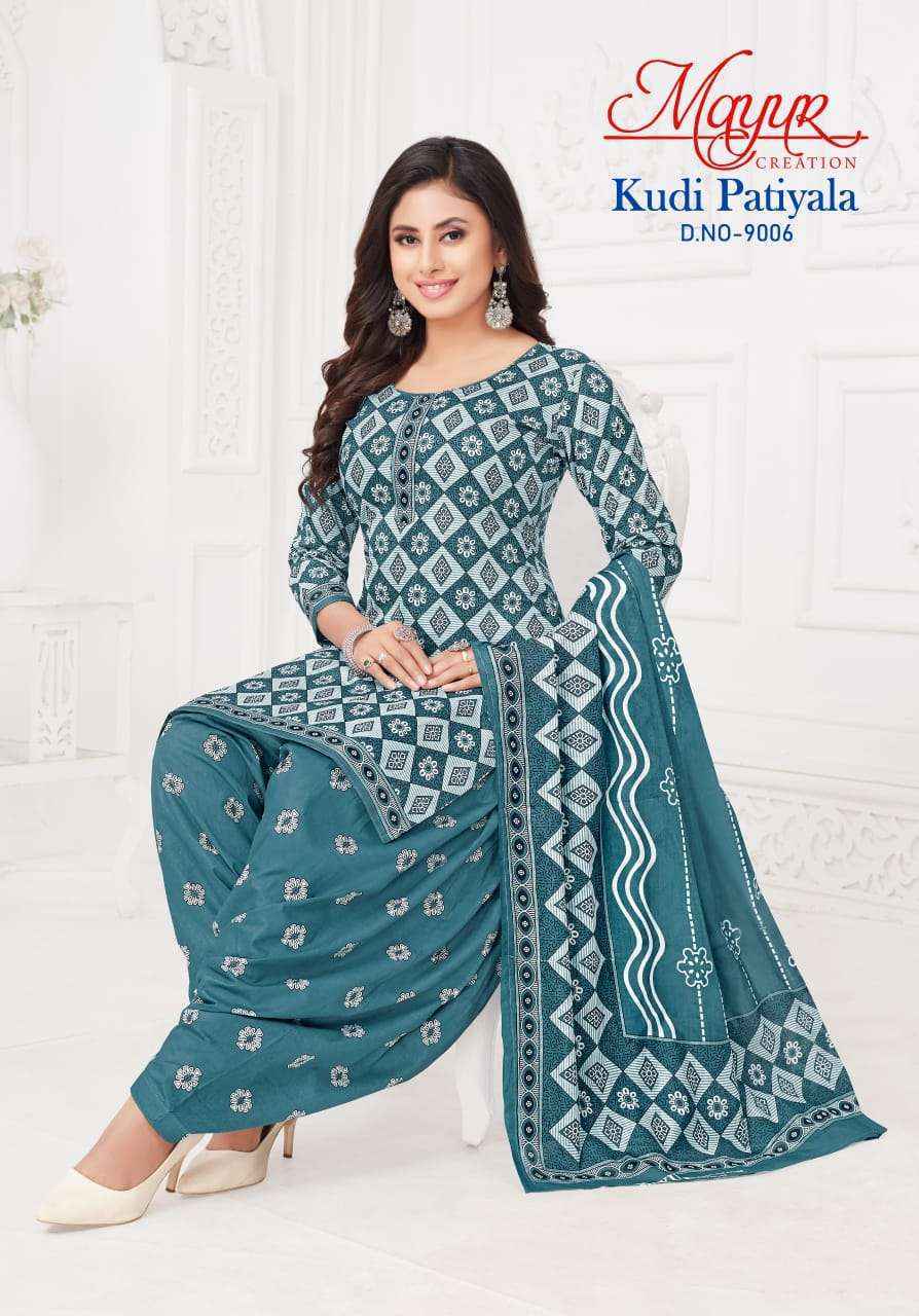 Mayur Creation Kudi Patiyala Vol 9 Cotton Suit Salwar Kameez Wholesale Price ( 10 Pcs Catalog )