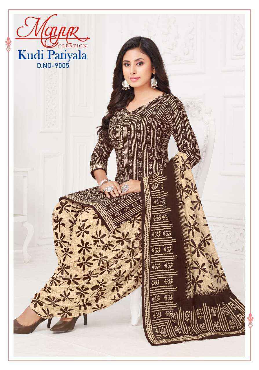 Mayur Creation Kudi Patiyala Vol 9 Cotton Suit Salwar Kameez Wholesale Price ( 10 Pcs Catalog )