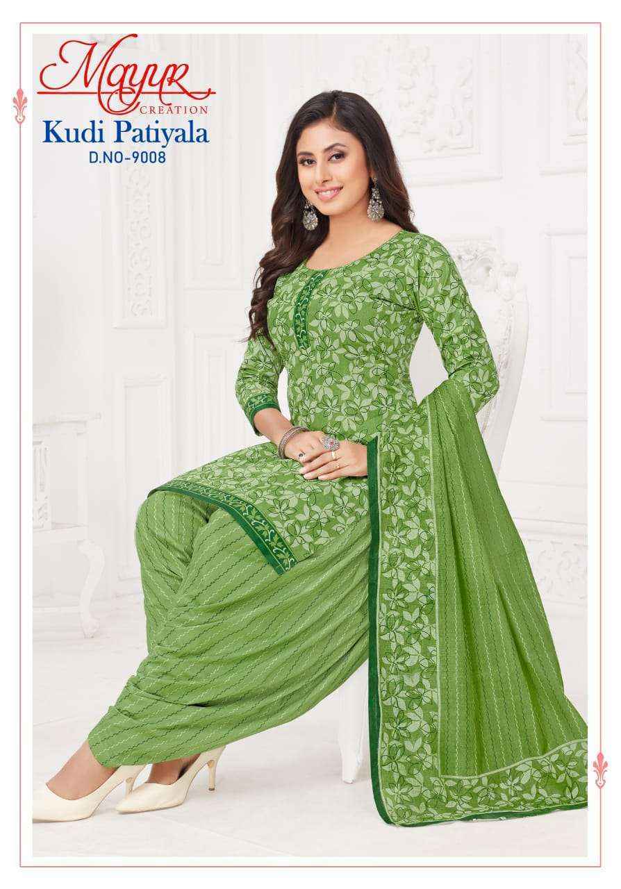 Mayur Creation Kudi Patiyala Vol 9 Cotton Suit Salwar Kameez Wholesale Price ( 10 Pcs Catalog )