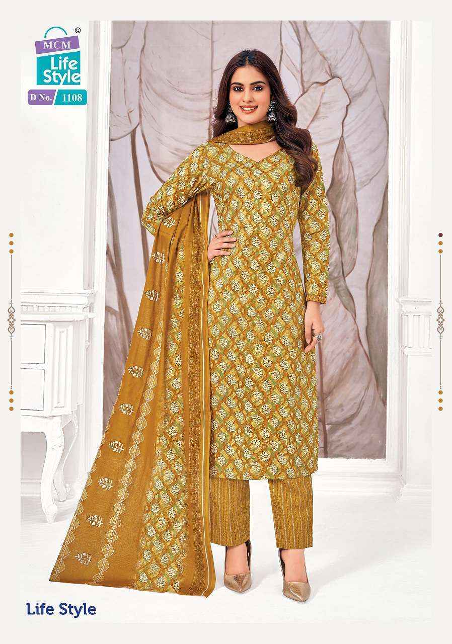 Mcm Life Style Vol 11 Readymade Pure Cotton Dress Catalog Exporter