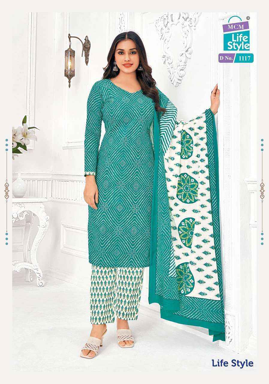 Mcm Life Style Vol 11 Readymade Pure Cotton Dress Catalog Exporter