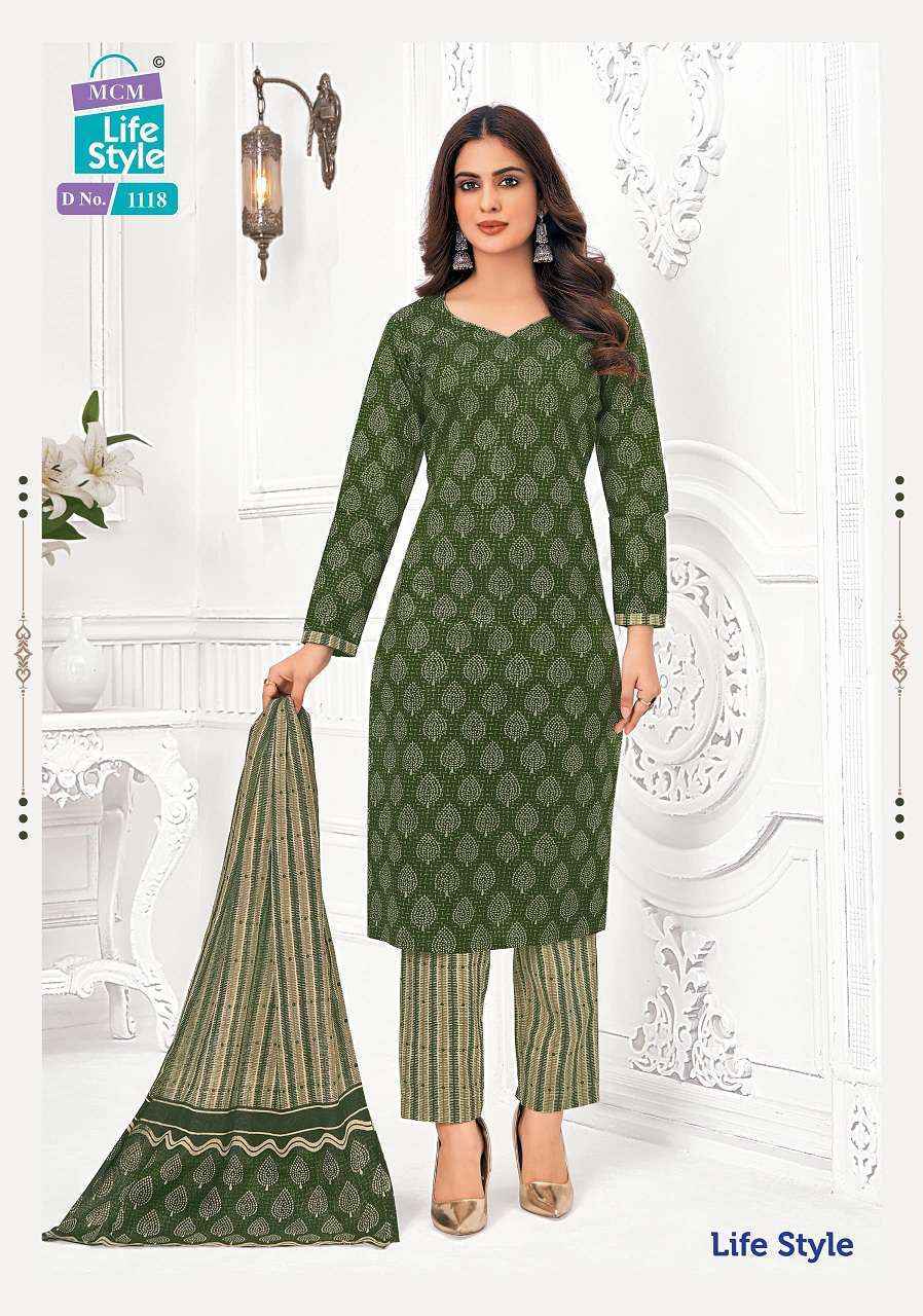 Mcm Life Style Vol 11 Readymade Pure Cotton Dress Catalog Exporter