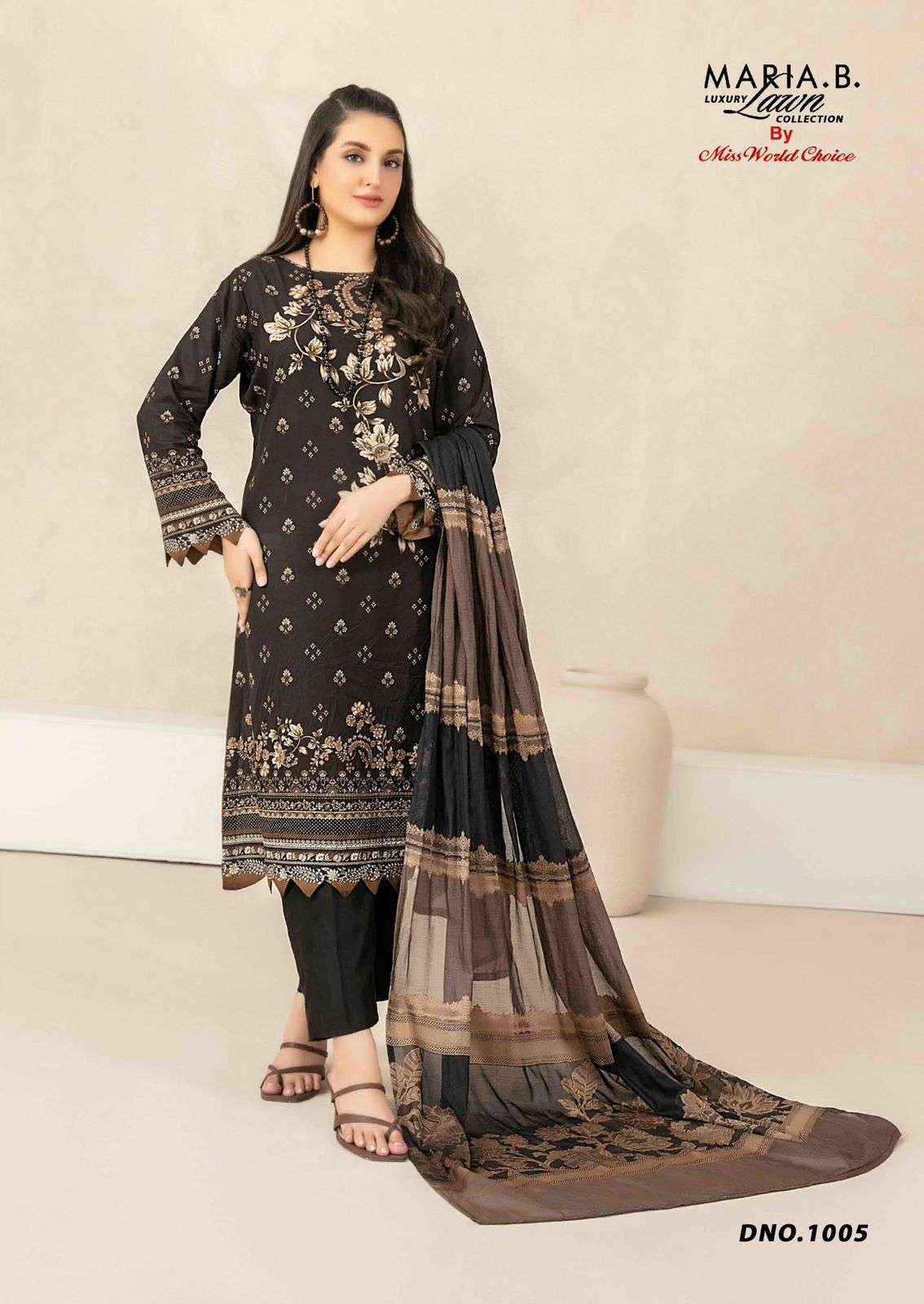 MISS WORLD CHOICE MARIA B VOL 1 SUIT WHOLESALE CATALOG PRICE ( 6 PCS CATALOG )