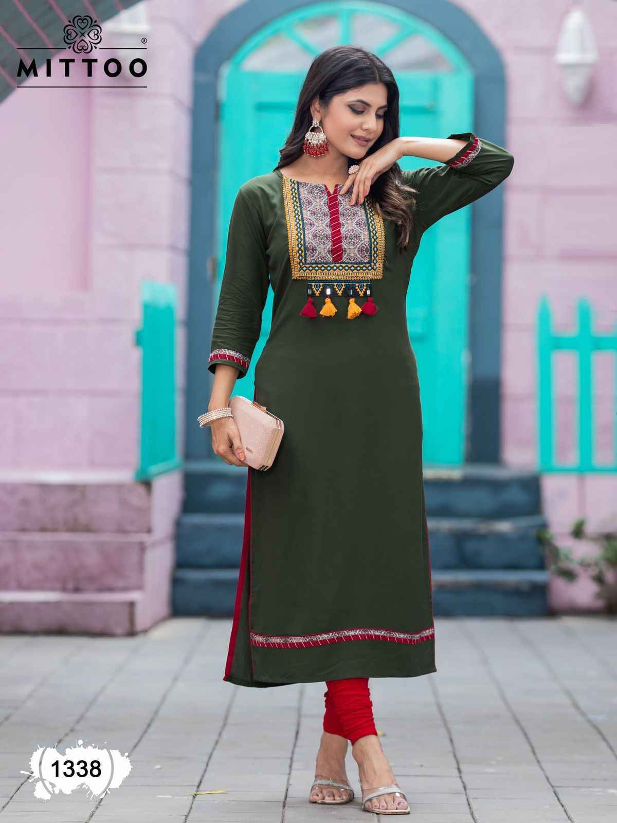 Mittoo Palak Vol 39 Rayon Readymade Kurti Wholesale Price ( 8 Pcs Catalog )