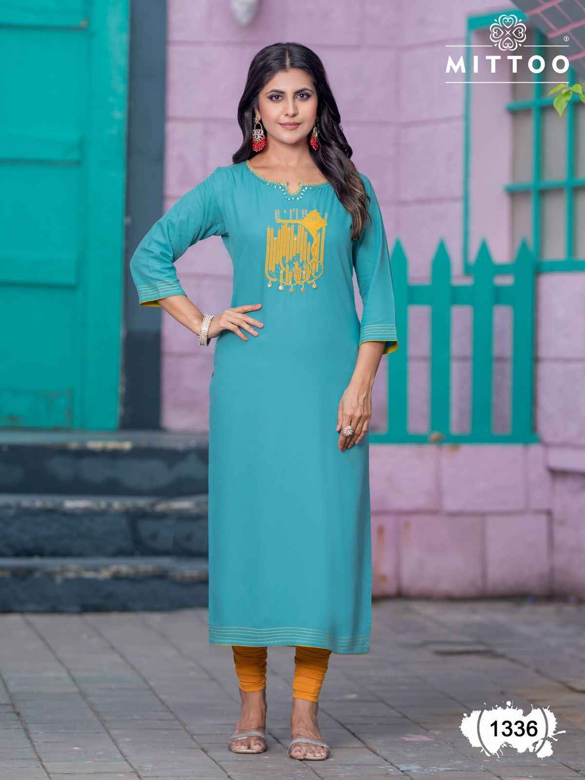 Mittoo Palak Vol 39 Rayon Readymade Kurti Wholesale Price ( 8 Pcs Catalog )