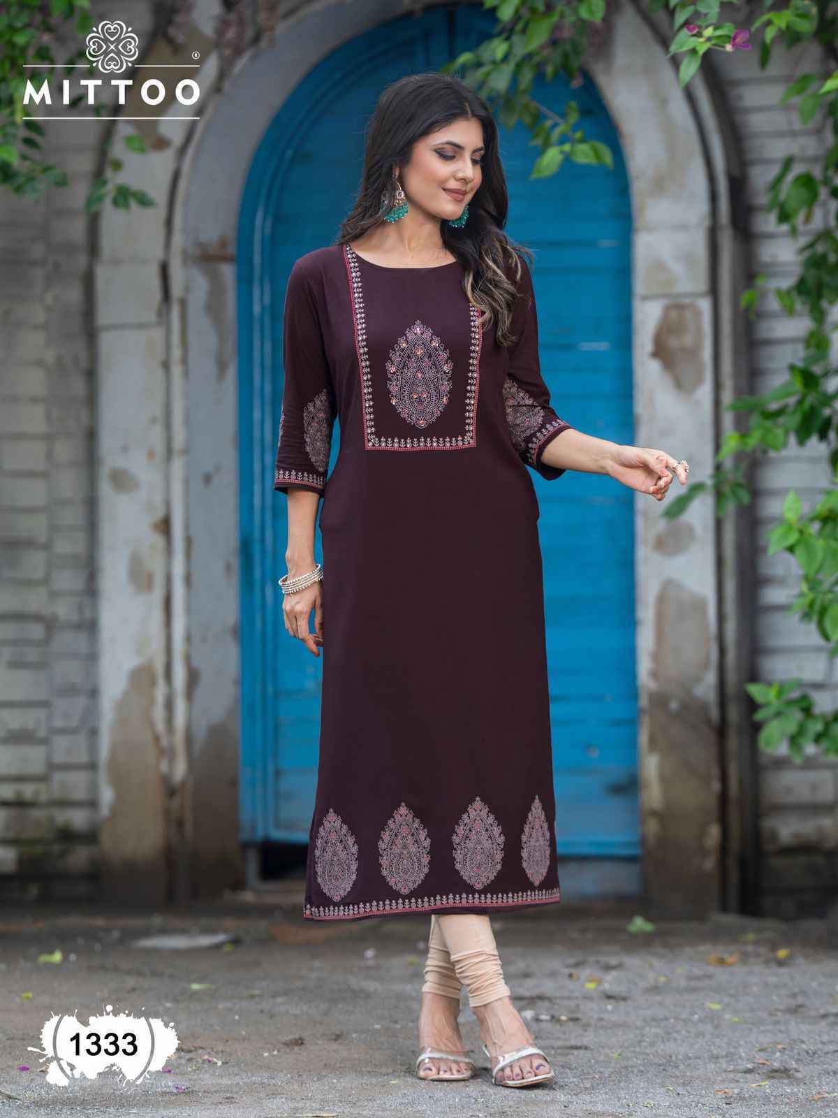 Mittoo Palak Vol 39 Rayon Readymade Kurti Wholesale Price ( 8 Pcs Catalog )