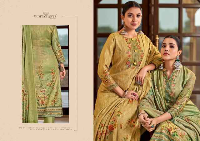 Mumtaz Arts Mannat Jam Satin Salwar Kameez Wholesale Price ( 7 Pcs Catalog )