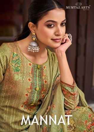 Mumtaz Arts Mannat Jam Satin Salwar Kameez Wholesale Price ( 7 Pcs Catalog )