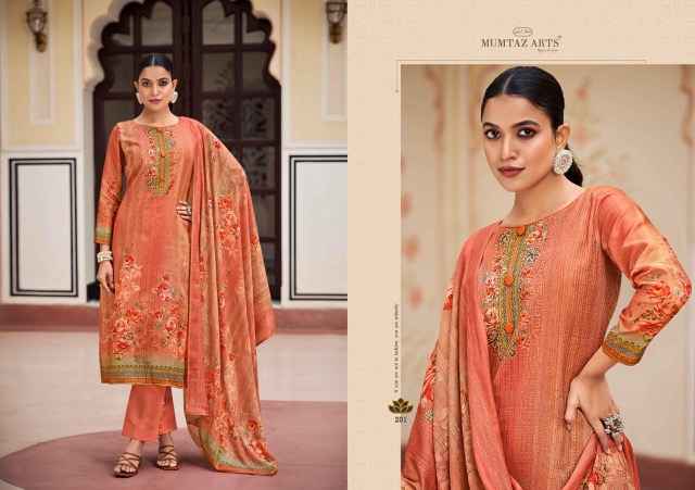 Mumtaz Arts Mannat Jam Satin Salwar Kameez Wholesale Price ( 7 Pcs Catalog )