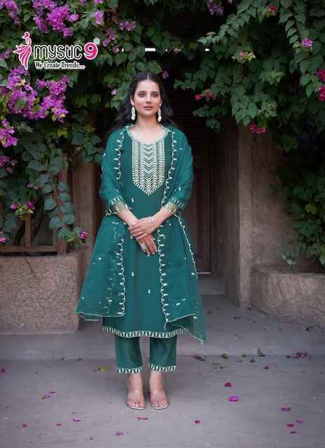 Mystic 9 Flora Vol 2 Viscouse Kurti Combo Wholesale Price ( 8 Pcs Catalog )