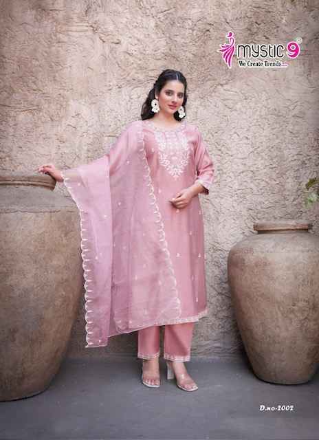 Mystic 9 Flora Vol 2 Viscouse Kurti Combo Wholesale Price ( 8 Pcs Catalog )