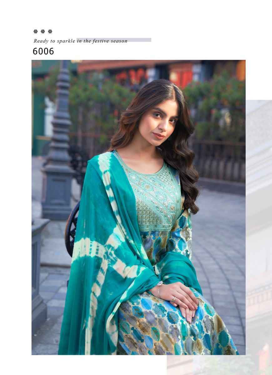Mystic 9 Rubina Vol 6 Rayon Kurti Combo 6 pcs Catalogue