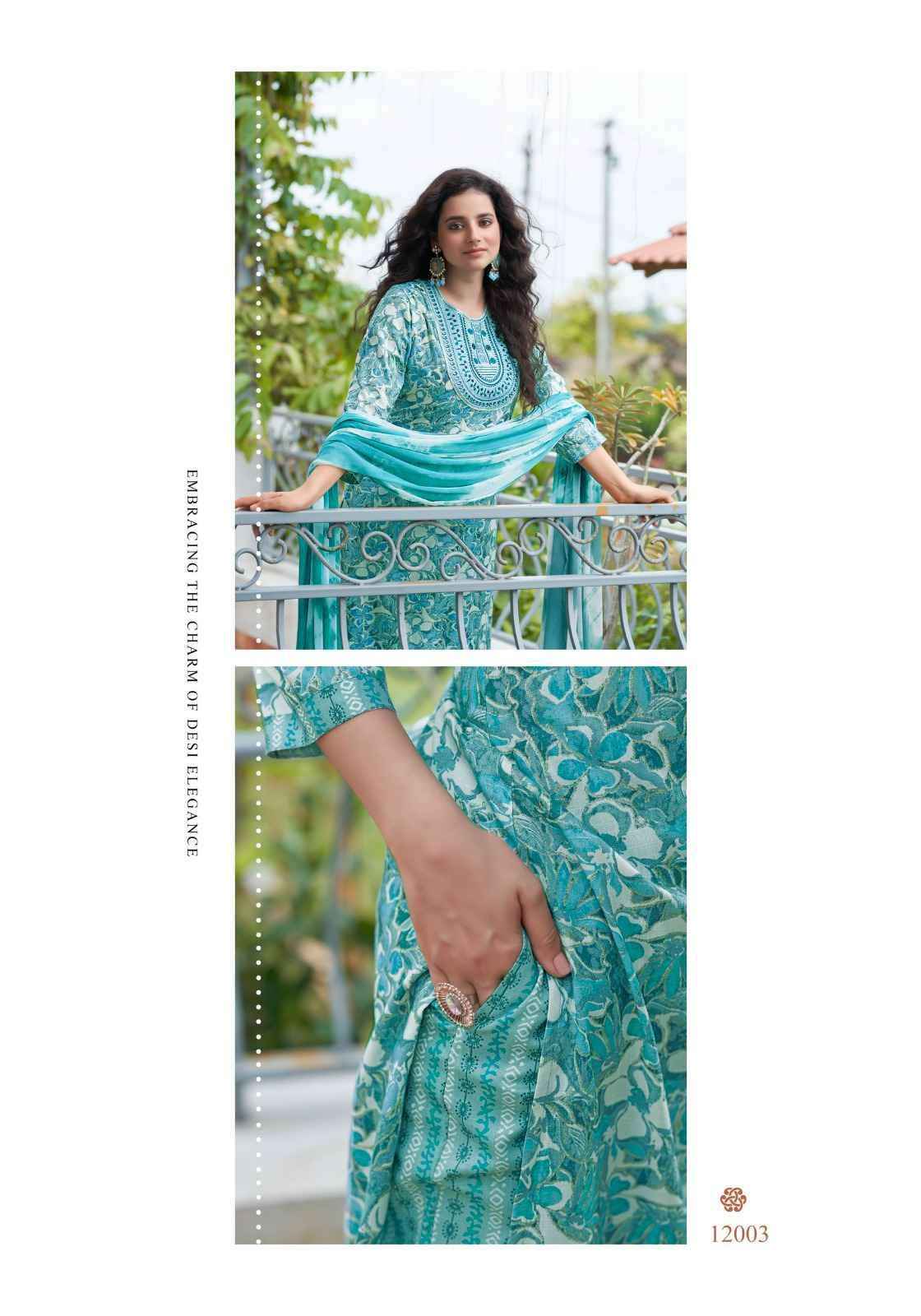 Mystic 9 Shagun Vol 12 Latest Catalogue Readymade Suits ( 8 Pcs Catalogue )