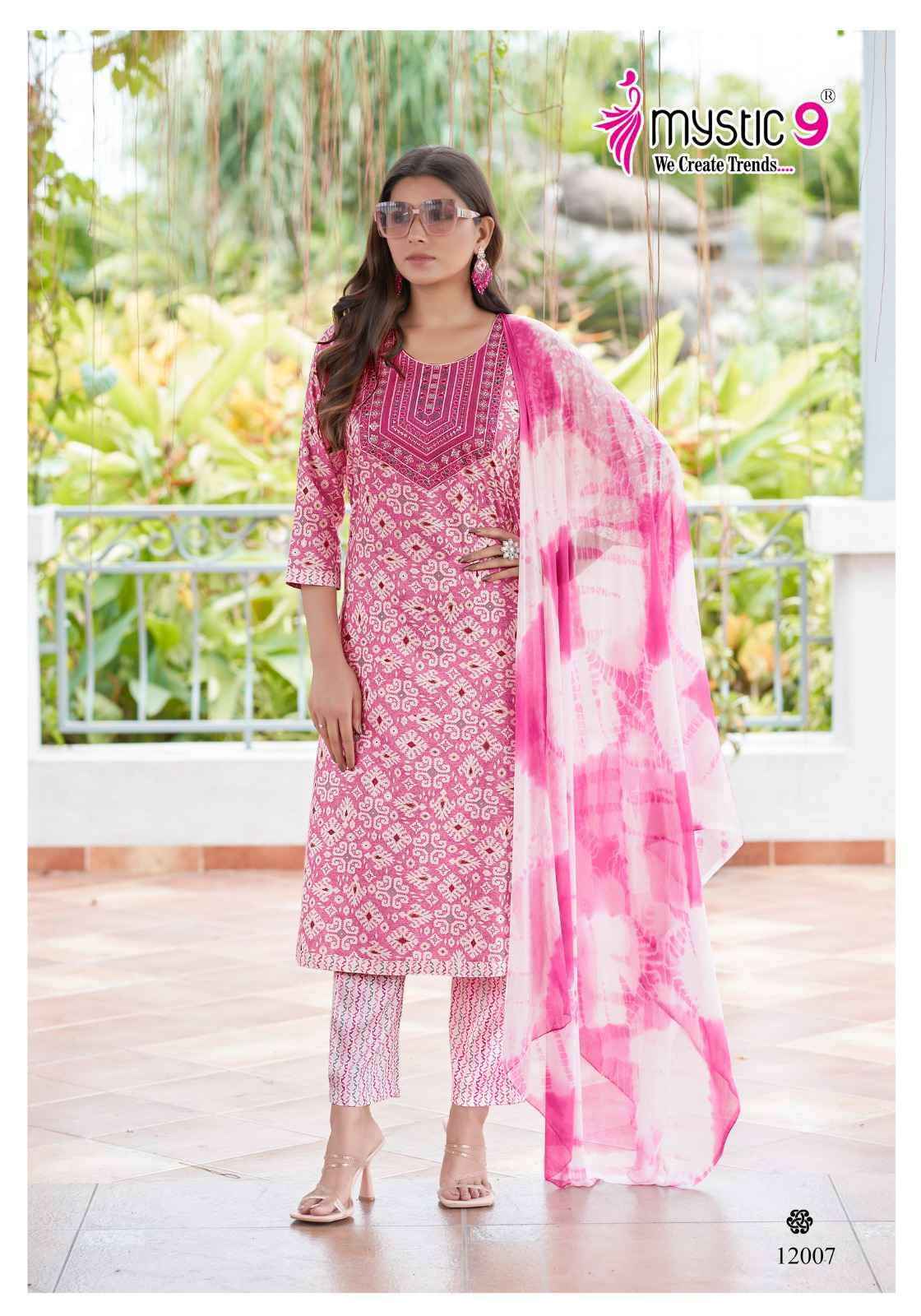 Mystic 9 Shagun Vol 12 Latest Catalogue Readymade Suits ( 8 Pcs Catalogue )