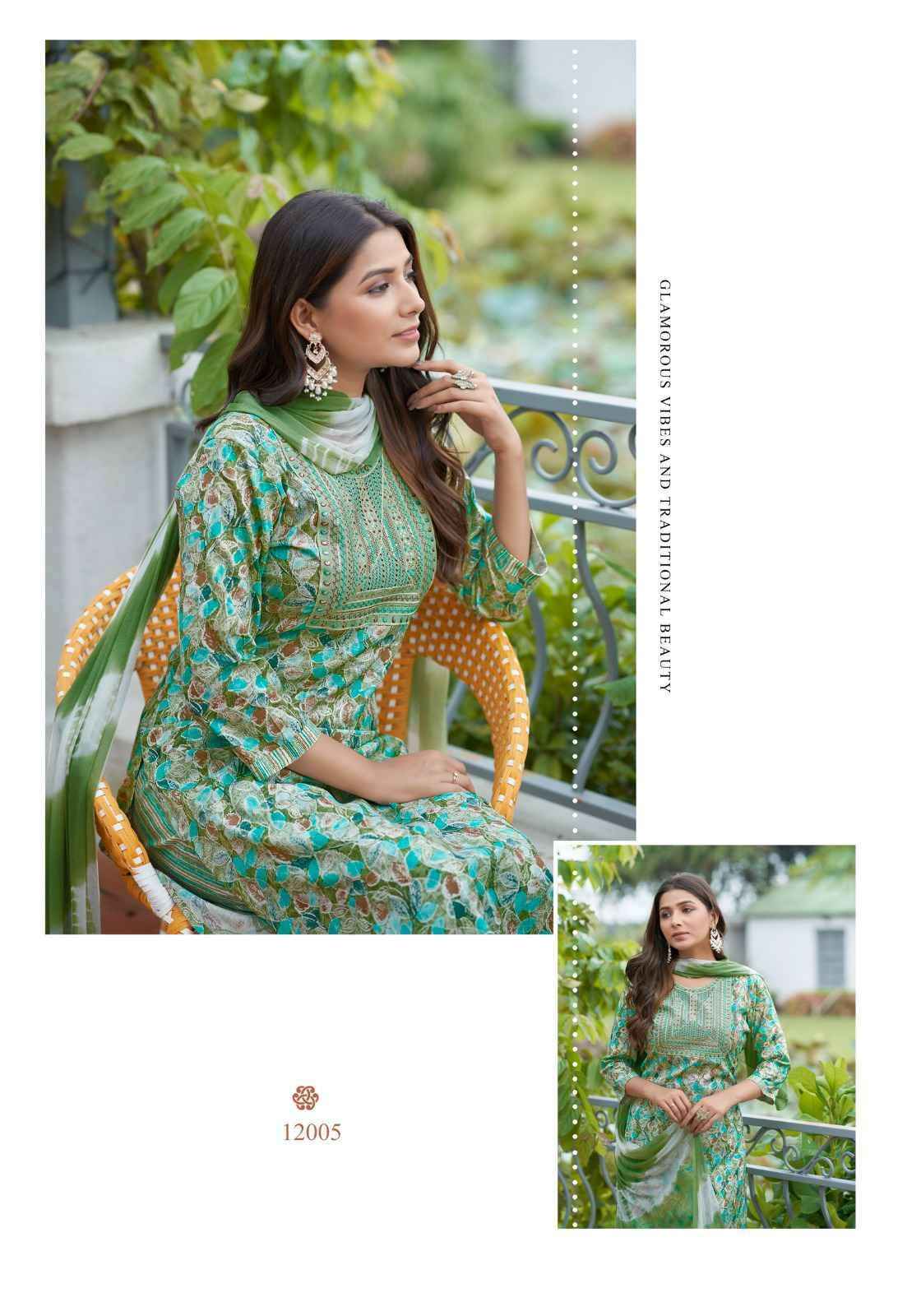 Mystic 9 Shagun Vol 12 Latest Catalogue Readymade Suits ( 8 Pcs Catalogue )