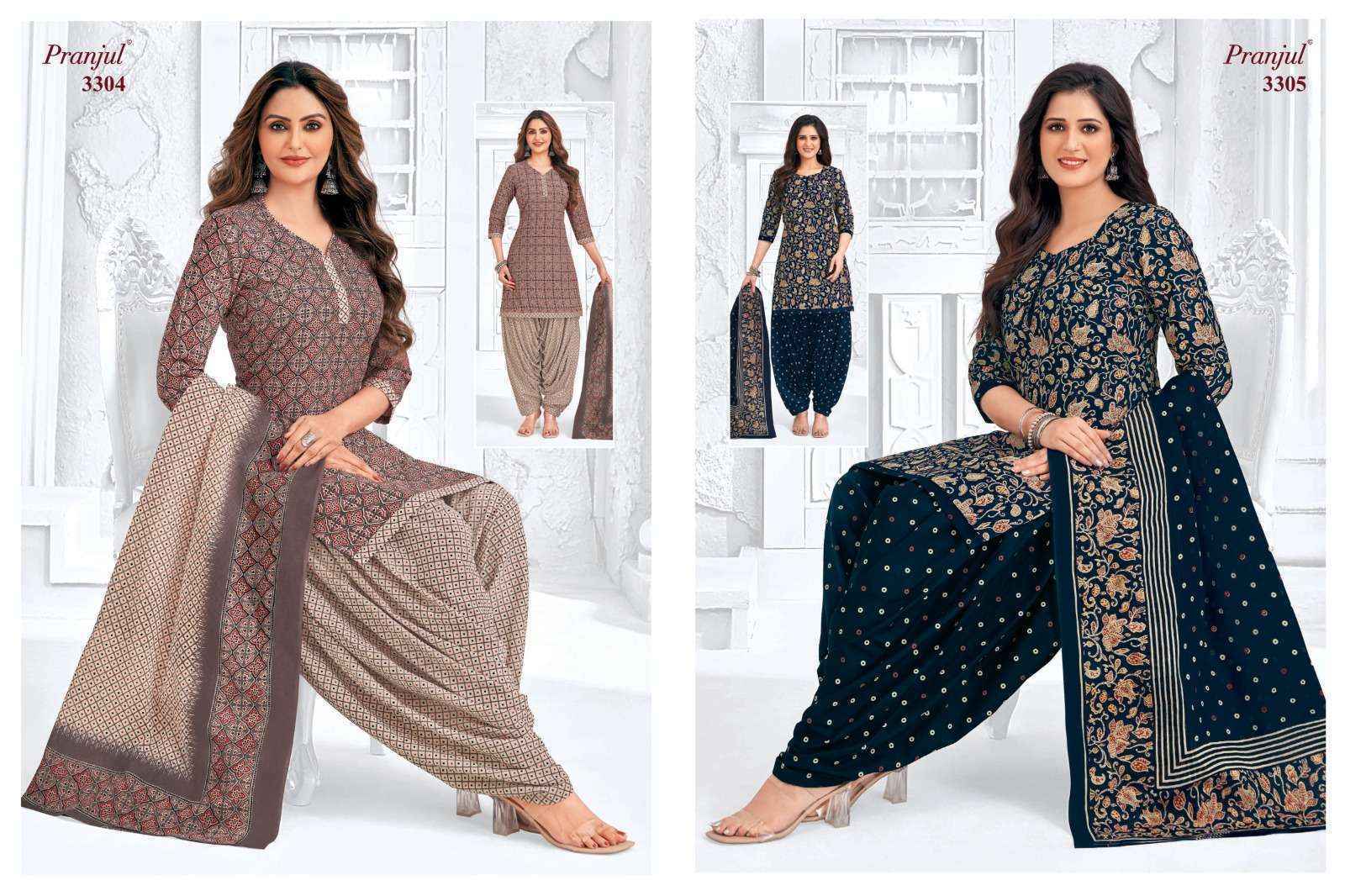 Pranjul Priyanshi Vol 33 Cotton Salwar kameez Wholesale price ( 36 Pcs Catalog )