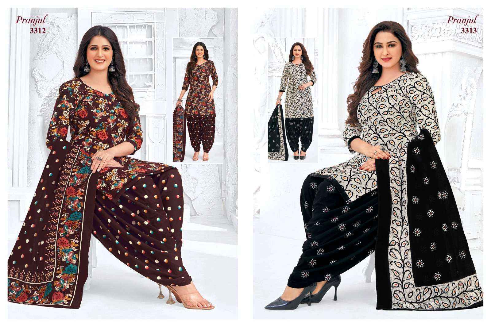 Pranjul Priyanshi Vol 33 Cotton Salwar kameez Wholesale price ( 36 Pcs Catalog )