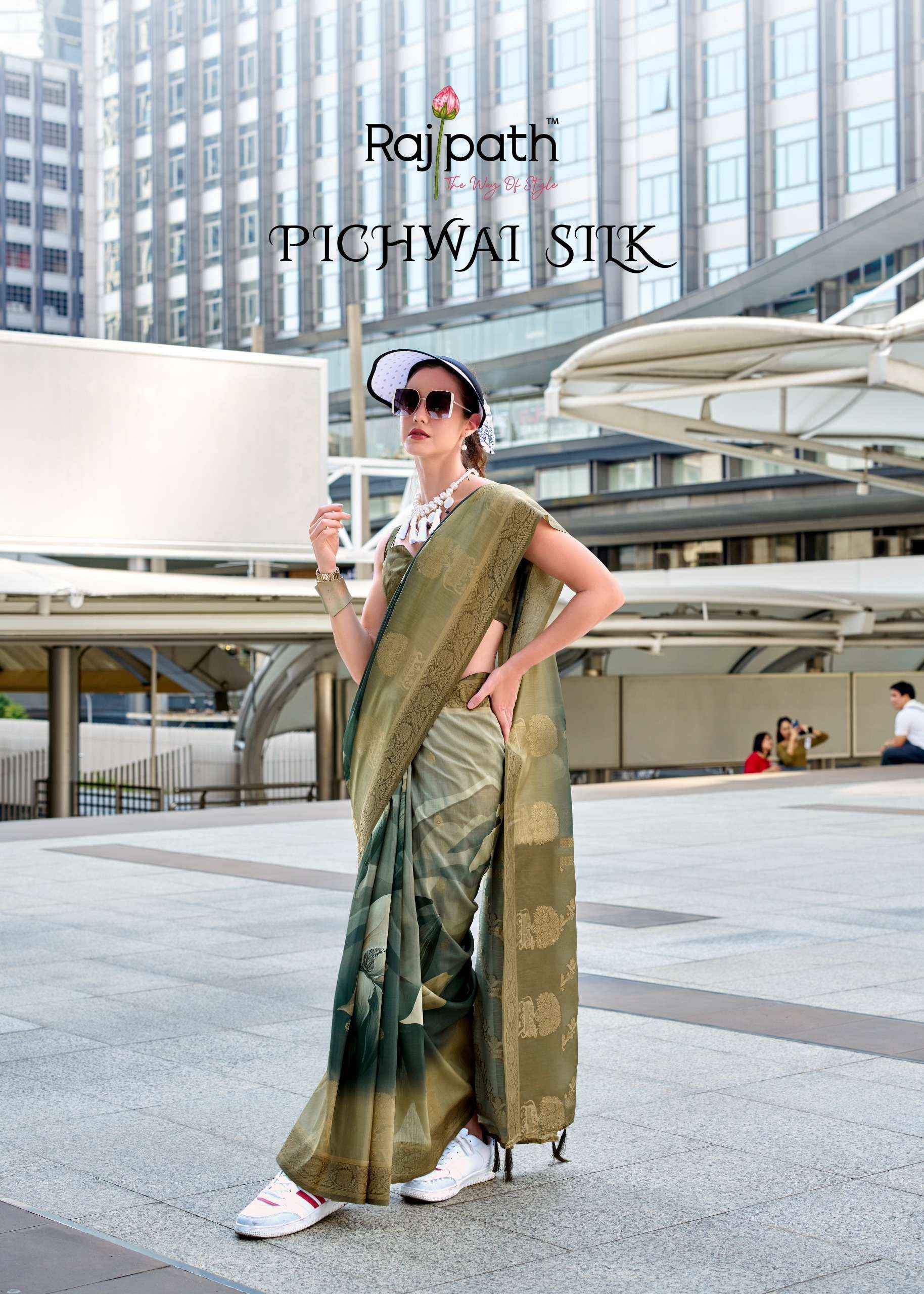 Rajpath Pichwai Silk 155 TO 162 Fancy Designer Festive Wear Silk Saree Collection Wholesale Price ( 8 Pcs Catalog )