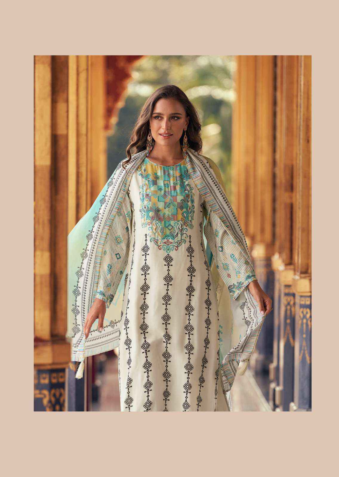 Sadhana Fashion Himani Wholesale Pure Muslin Silk Dress Material ( 6 Pcs Catalogue )
