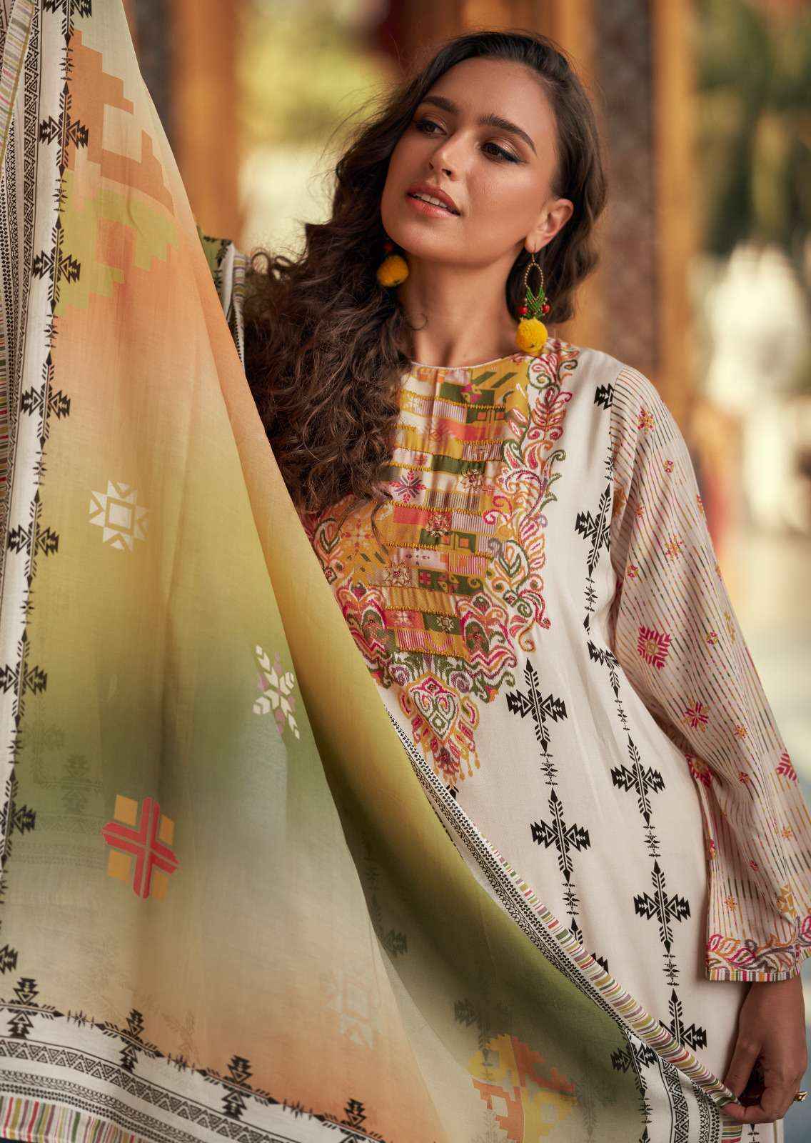 Sadhana Fashion Himani Wholesale Pure Muslin Silk Dress Material ( 6 Pcs Catalogue )