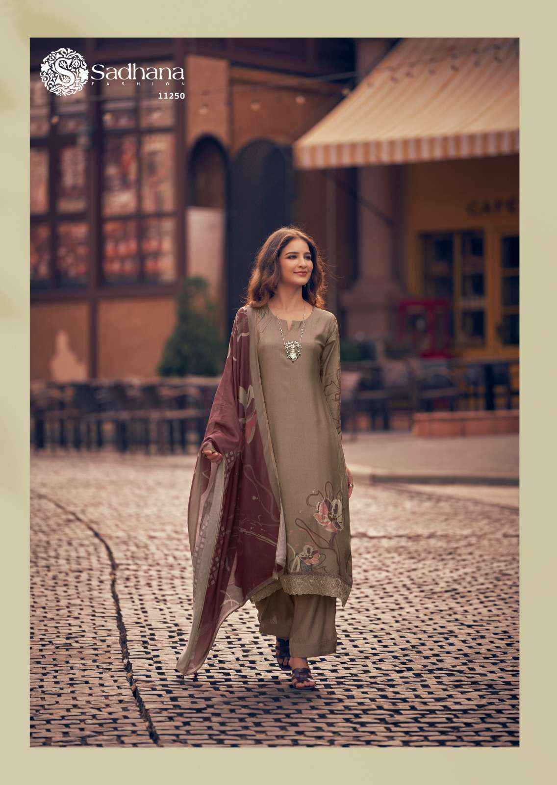 Sadhana Fashion Zariya Wholesale Price Latest Catalog ( 6 Pcs Catalog )