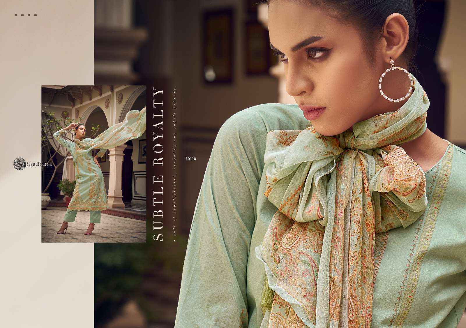 Sadhana Zaira Elegant ladies Cotton Suit Salwar Kameez Wholesale Price ( 8 Pcs Catalog )