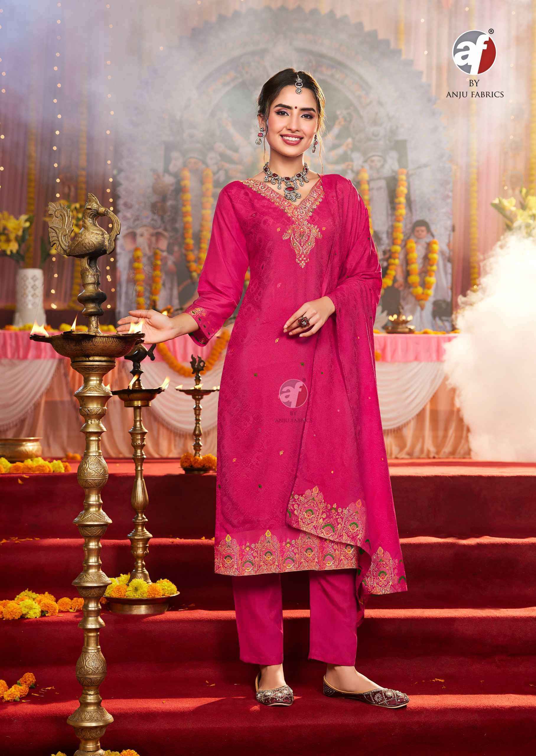 Sayuri Rang Rasiya 5656 And 5657 Colors Partywear Gown Wholesale Price ( 4 Pcs Catalog )