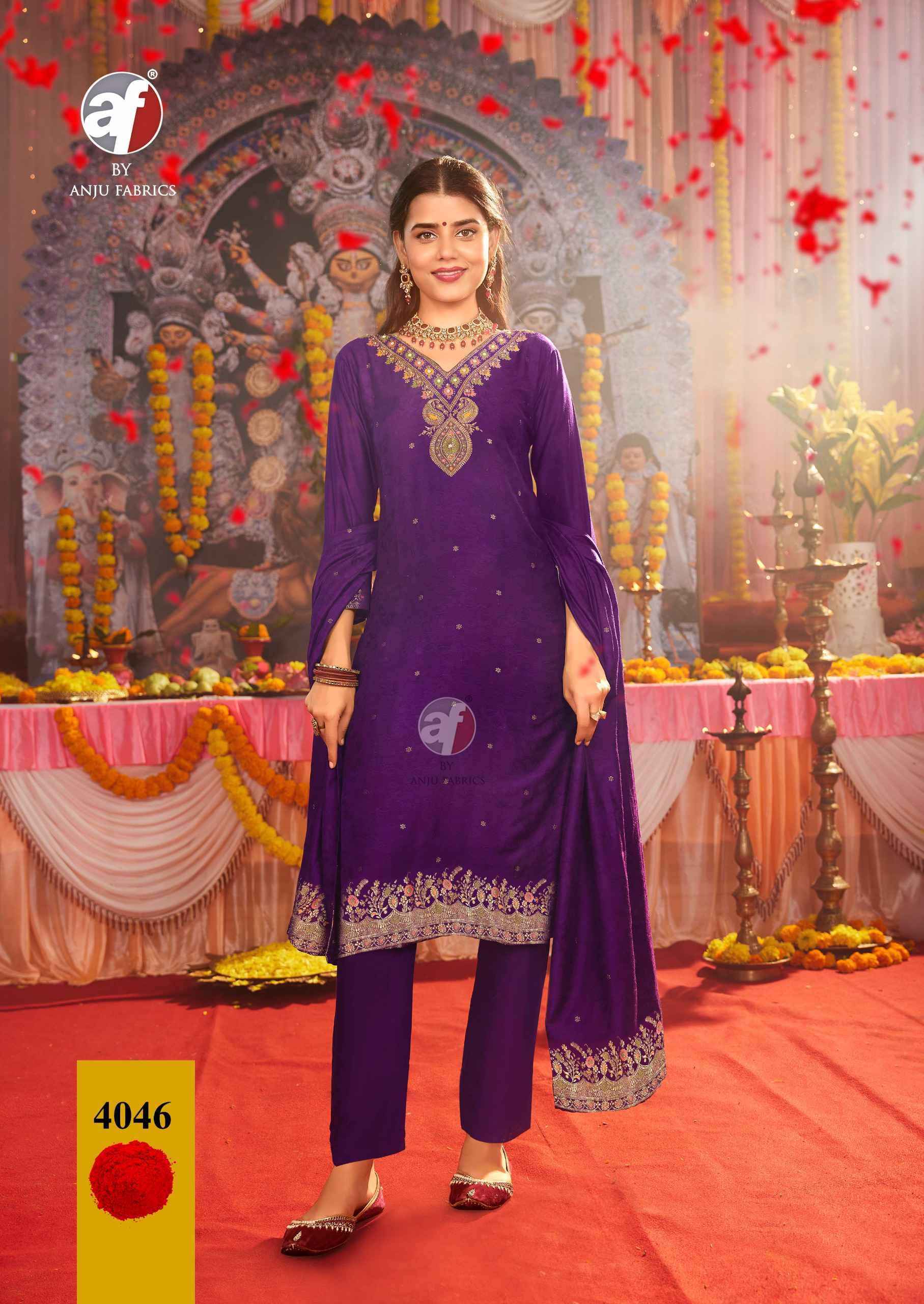 Sayuri Rang Rasiya 5656 And 5657 Colors Partywear Gown Wholesale Price ( 4 Pcs Catalog )