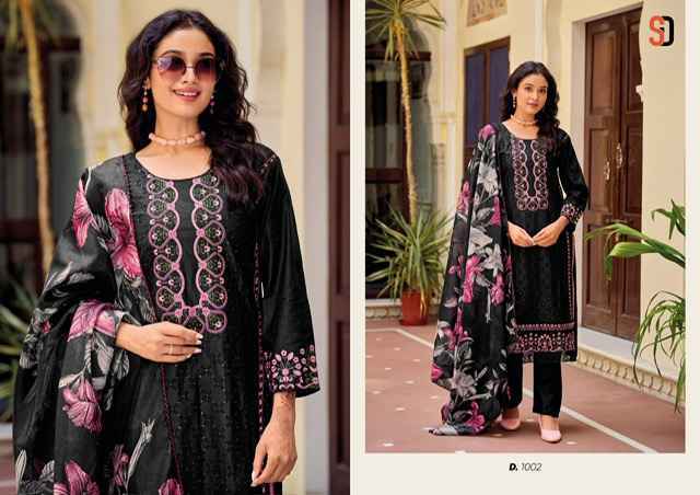 Shraddha Designer Mariya Wholesale Cotton Salwar Kameez ( 4 pcs Catalogue )
