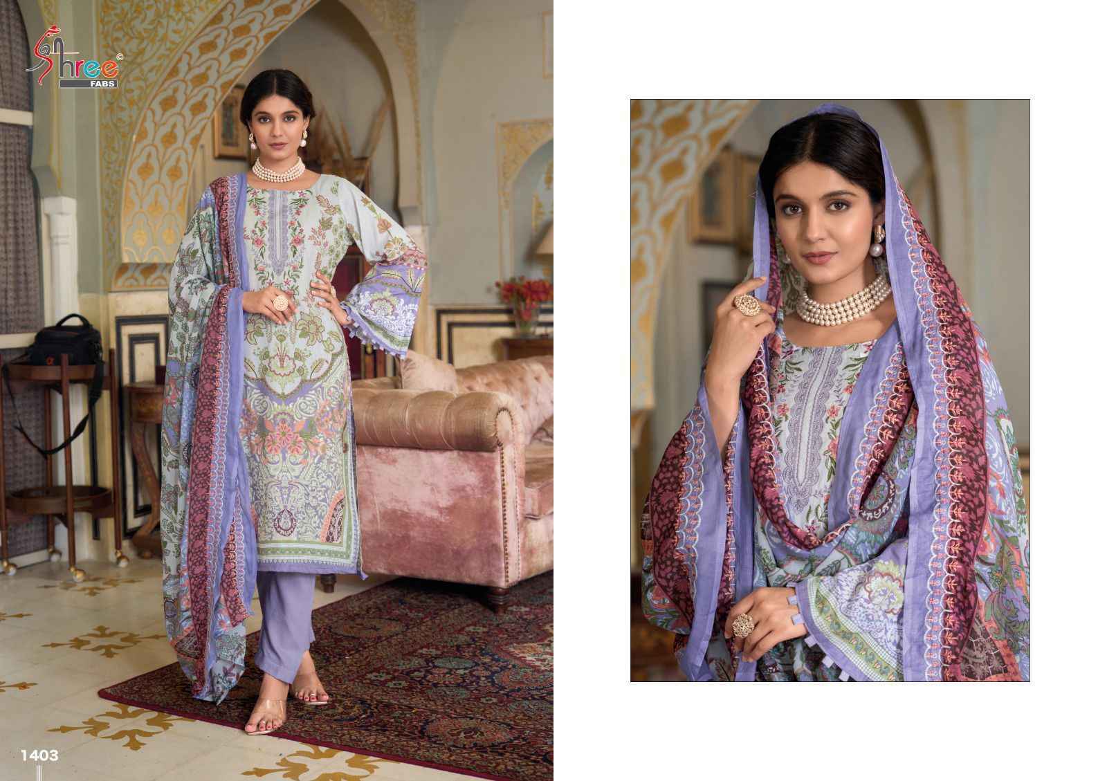 Shree Fabs Gujarish Vol 14 Nx Cotton Salwar Kameez Wholesale Price ( 4 Pcs Catalog )