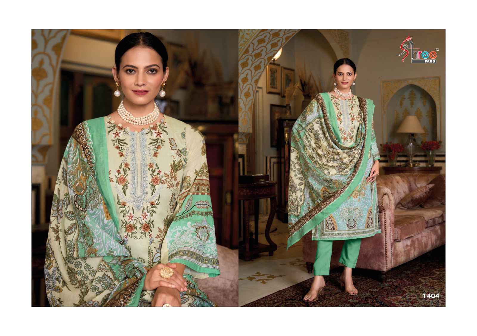 Shree Fabs Gujarish Vol 14 Nx Cotton Salwar Kameez Wholesale Price ( 4 Pcs Catalog )