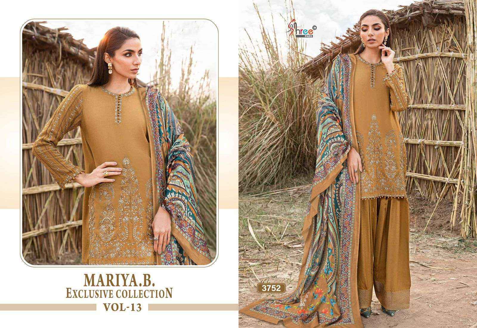 Shree Fabs Maria B Exclusive Collection Vol 13 Dress Material ( 6 pcs Catalogue )