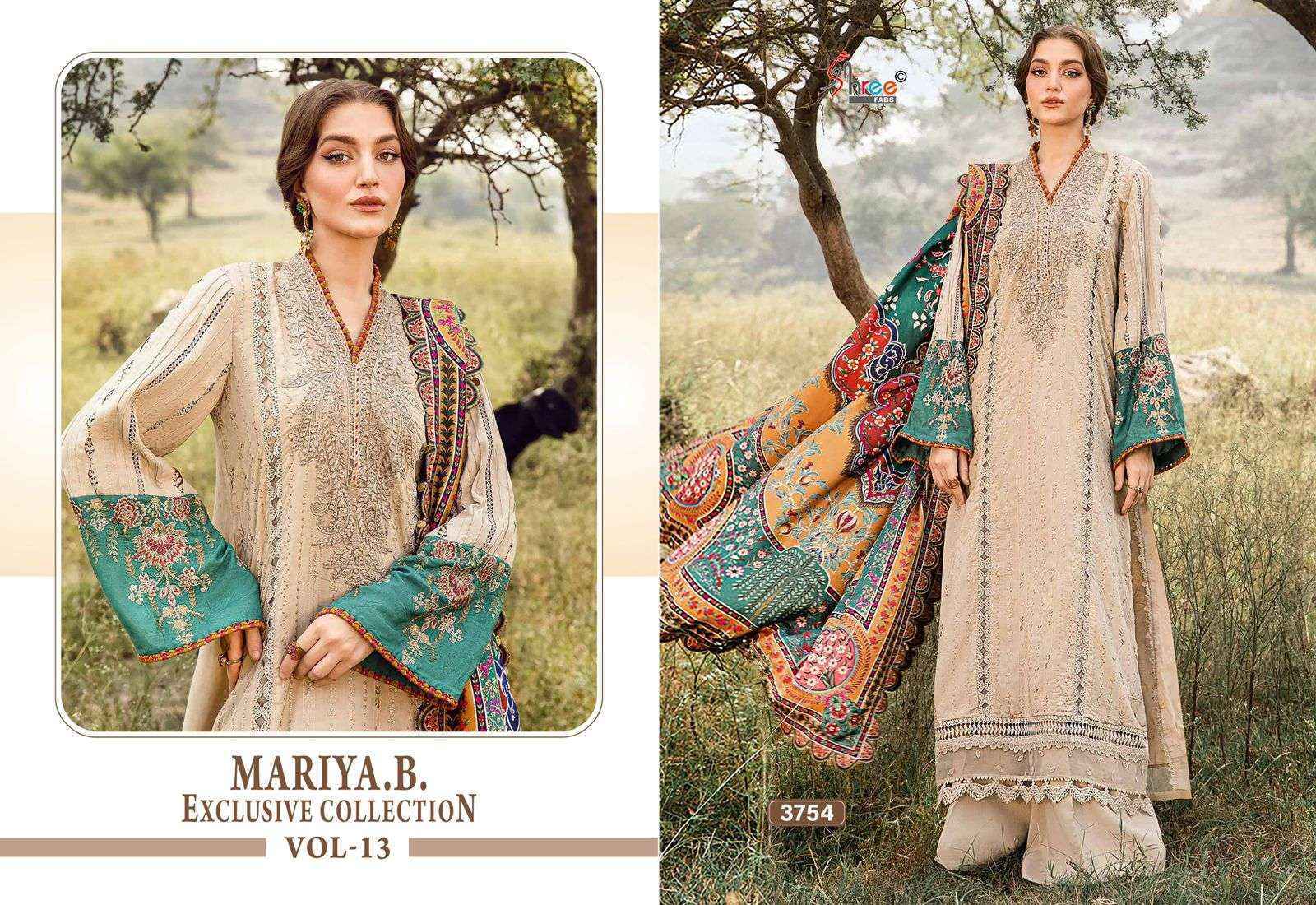 Shree Fabs Maria B Exclusive Collection Vol 13 Dress Material ( 6 pcs Catalogue )