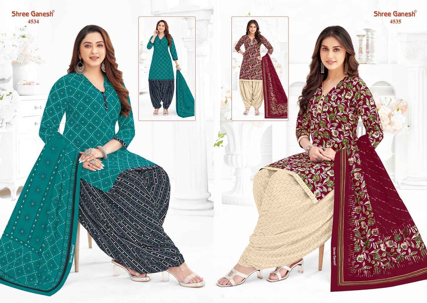 Shree Ganesh Hansika Vol 25 Cotton Salwar Kameez Wholesale Price ( 36 Pcs Catalog )