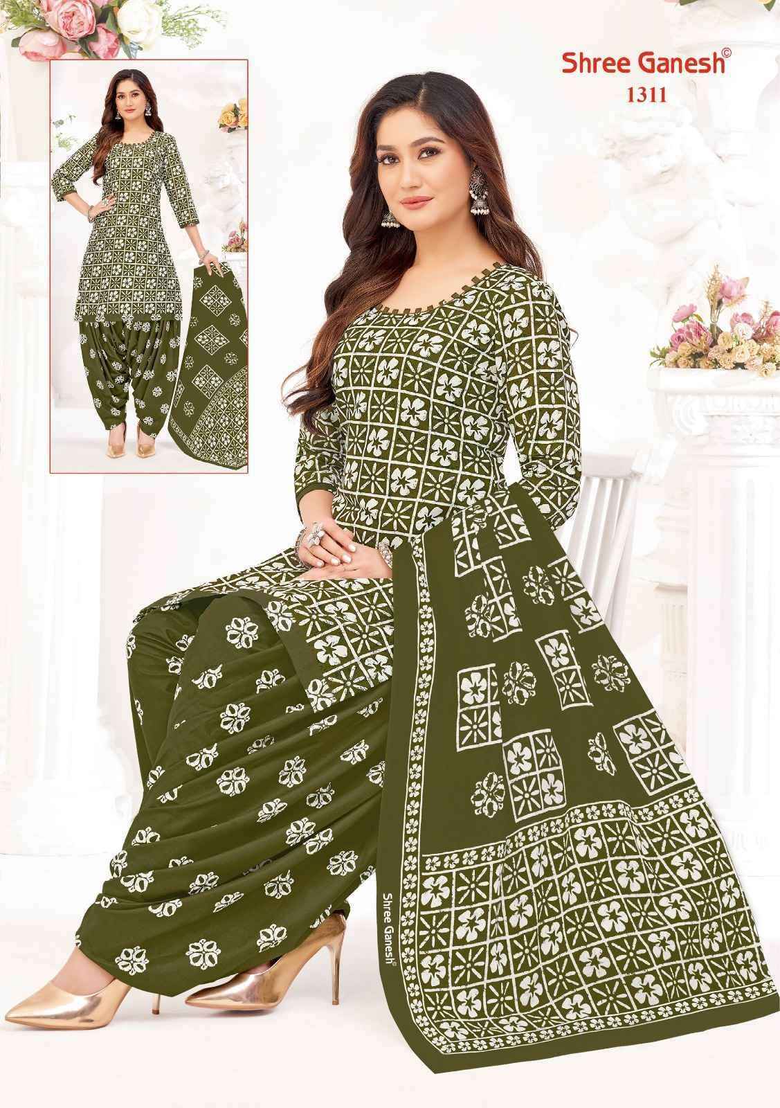 Shree Ganesh Paridhan Batik Vol 3 Cotton Batik Suit Salwar Kameez Wholesale Price ( 15 Pcs Catalog )