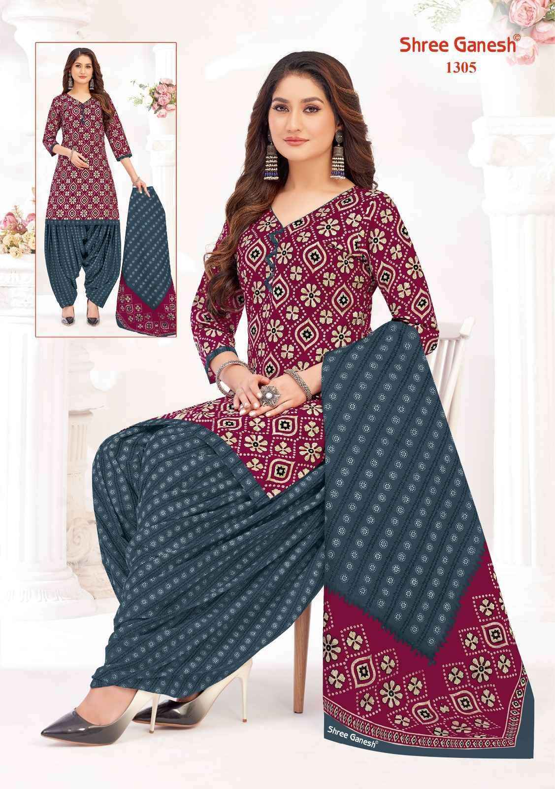 Shree Ganesh Paridhan Batik Vol 3 Cotton Batik Suit Salwar Kameez Wholesale Price ( 15 Pcs Catalog )