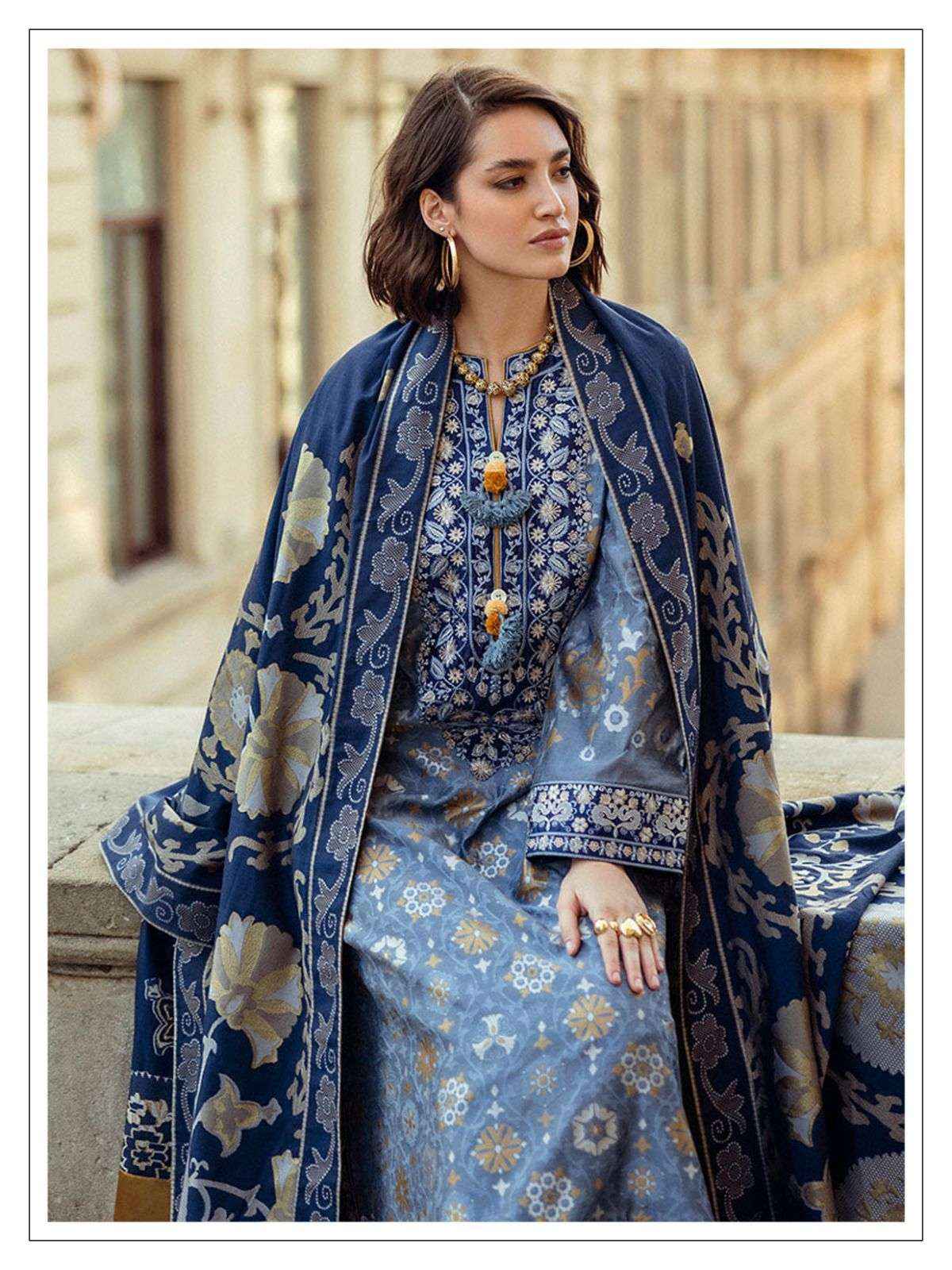 Shree Om Fab Saira Rizwan Vol 5 Lawn Pakistani Suits ( 6 Pcs Catalog )