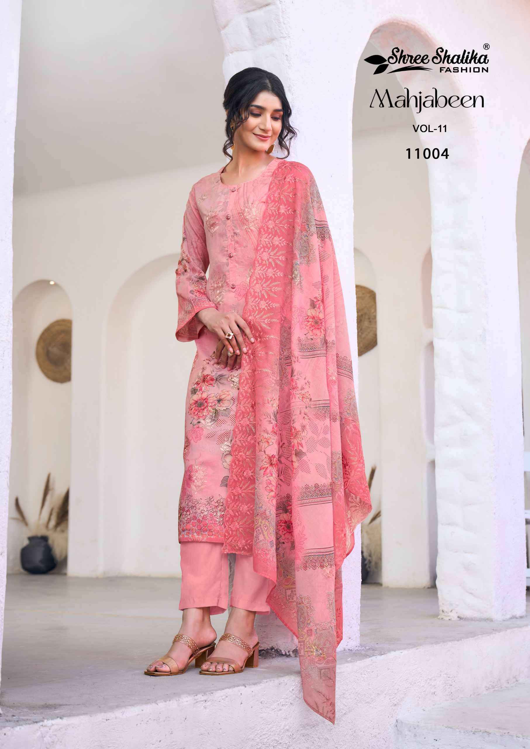 Shree Shalika Mahjabeen Vol 11 Exclusive Cotton Salwar Suit Wholesale Price ( 8 Pcs Catalog )