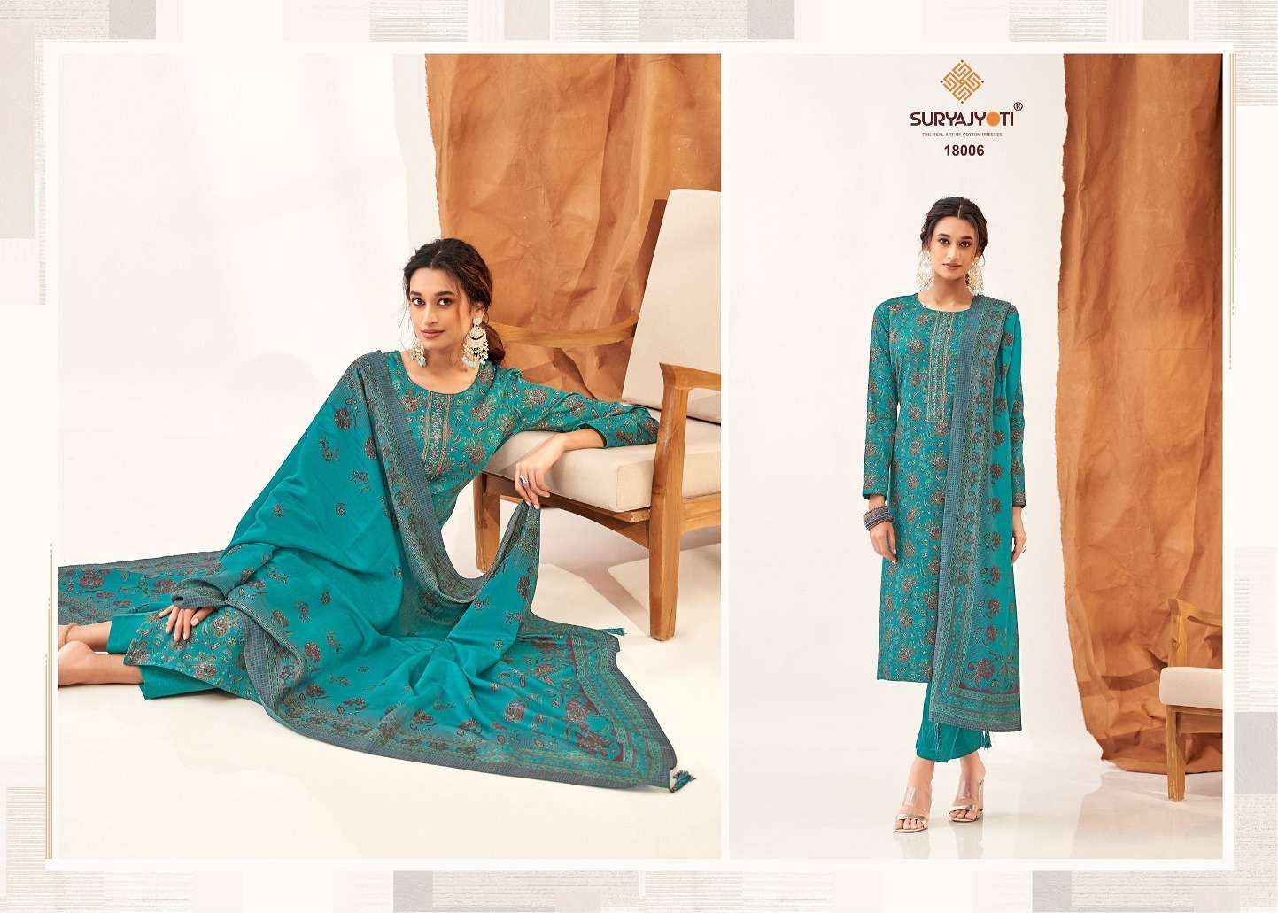 Suryajyoti Kalki Vol 18 Wholesale Salwar Kameez At Wholesale Price ( 8 Pcs Catalogue )