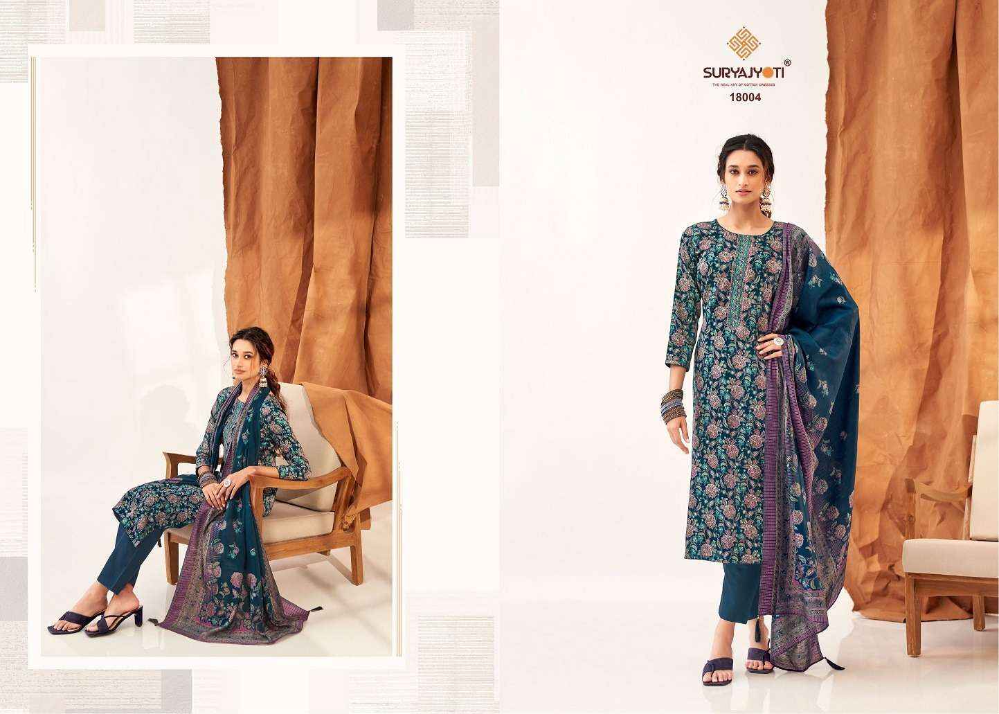 Suryajyoti Kalki Vol 18 Wholesale Salwar Kameez At Wholesale Price ( 8 Pcs Catalogue )