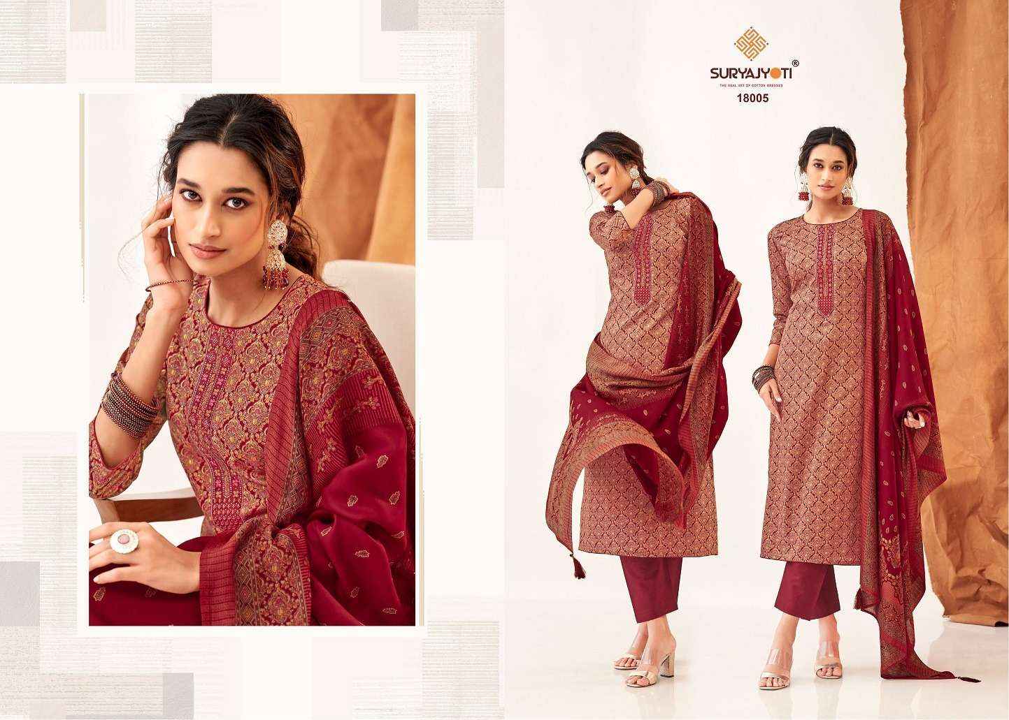 Suryajyoti Kalki Vol 18 Wholesale Salwar Kameez At Wholesale Price ( 8 Pcs Catalogue )