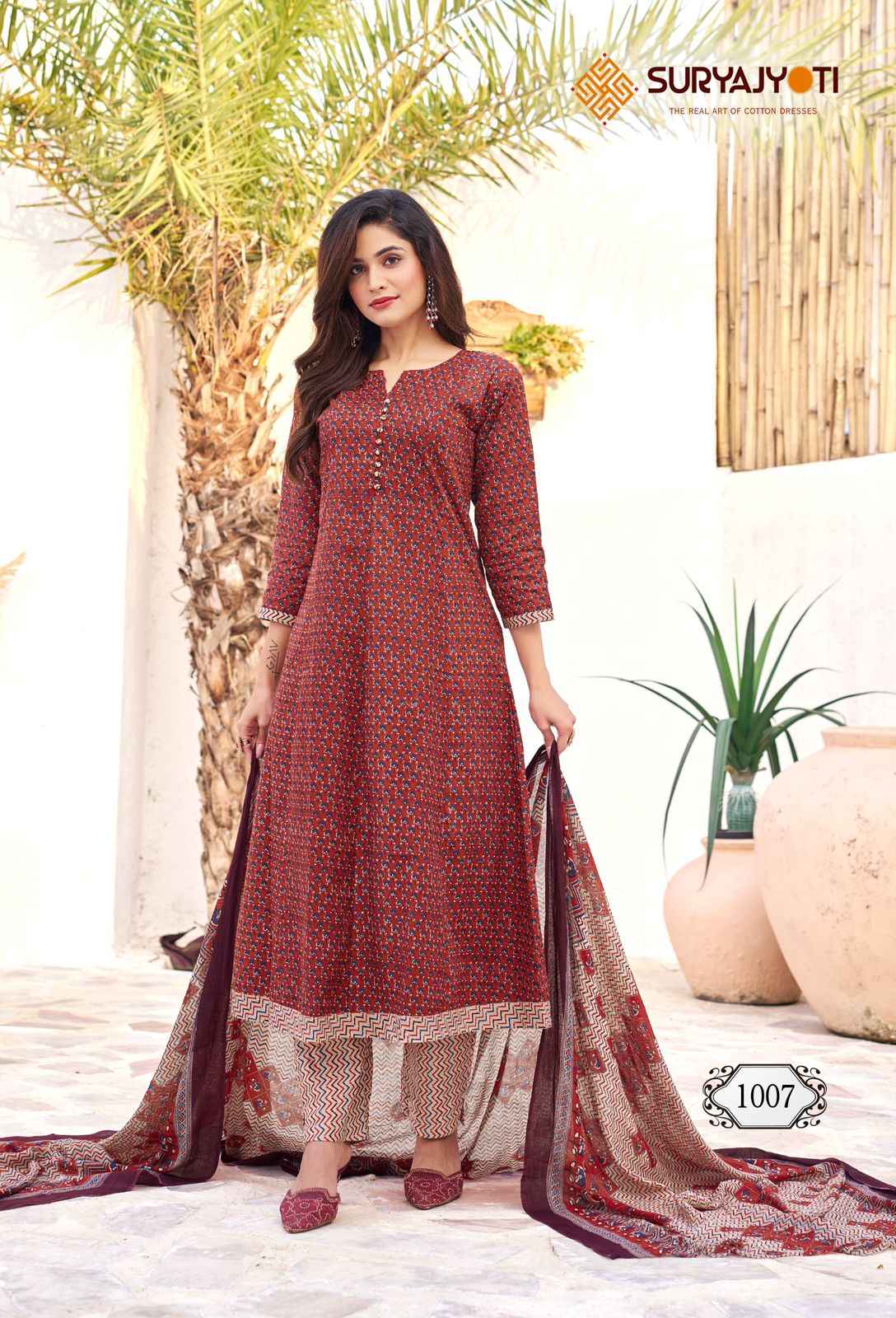 Suryajyoti Rashi Vol 1 Cotton Printed Ready Made Suits Wholesale Price ( 8 Pcs Catalog )