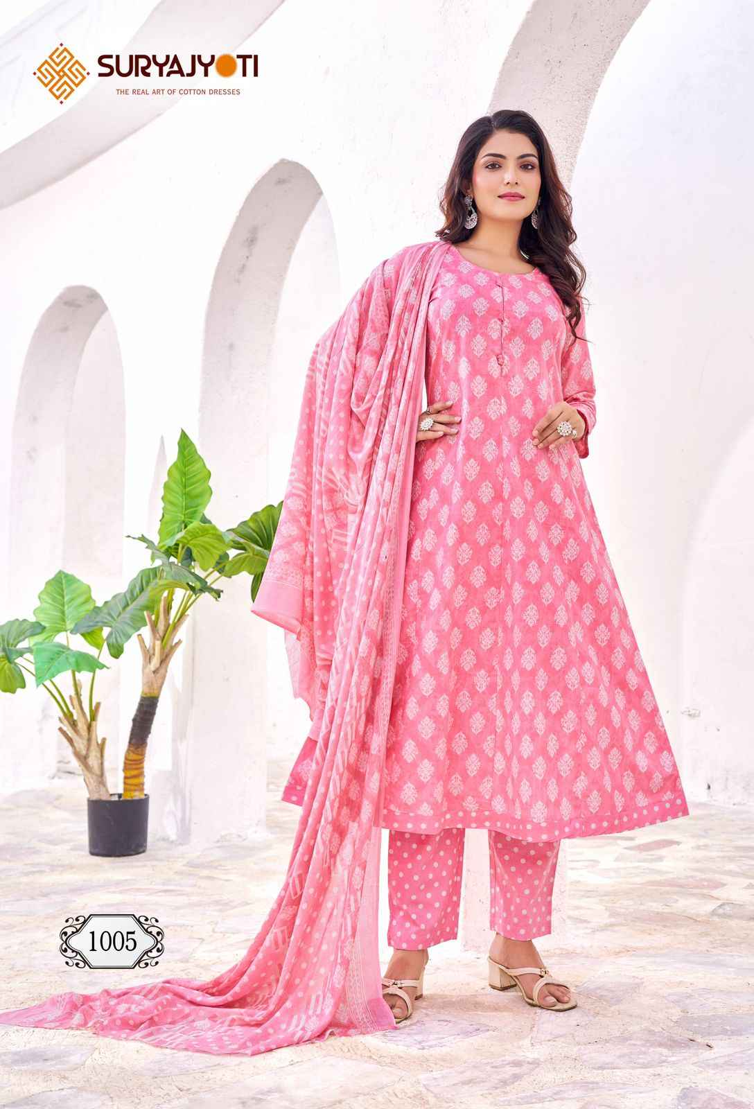 Suryajyoti Rashi Vol 1 Cotton Printed Ready Made Suits Wholesale Price ( 8 Pcs Catalog )