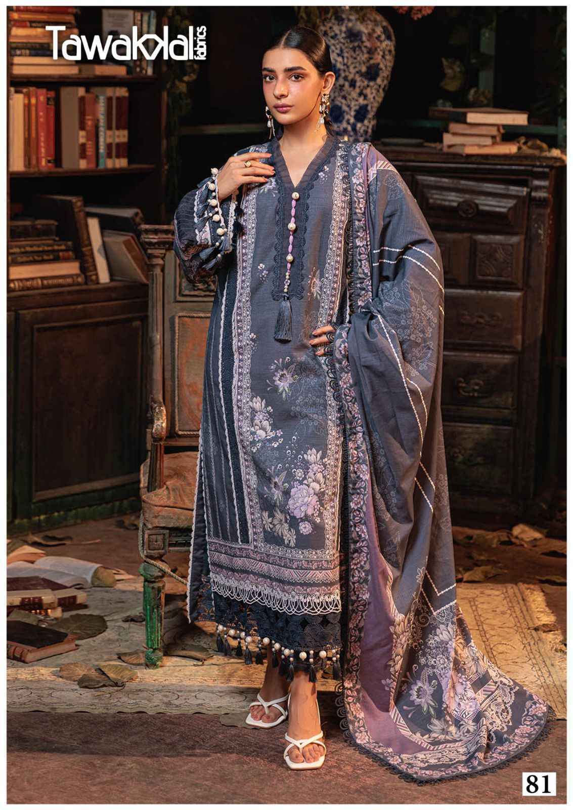 Tawakkal Mehroz Vol 9 Wholesale Cotton Pakistani Suits (10 pcs Catalogue )