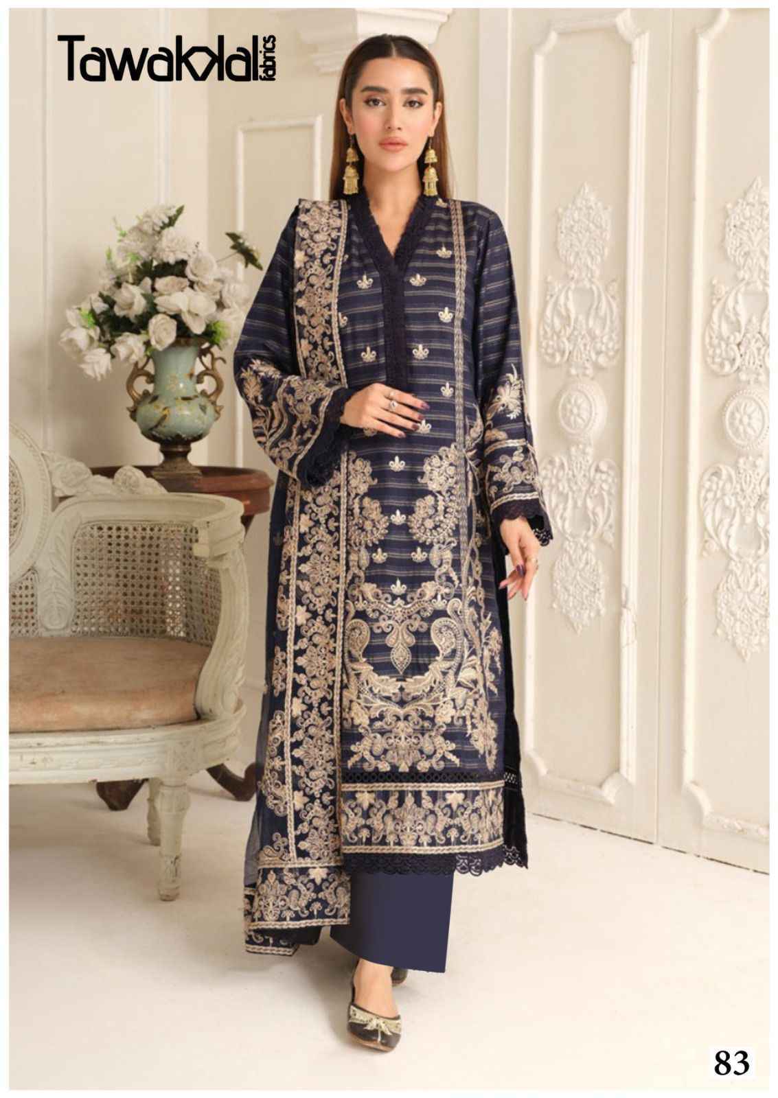 Tawakkal Mehroz Vol 9 Wholesale Cotton Pakistani Suits (10 pcs Catalogue )